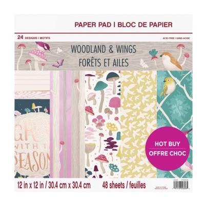 Craft Smith Woodland & Wings Designpapier - Paper Pad